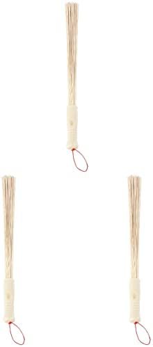 FOMIYES 3pcs Natural Bamboo Body Relaxation Massage Tools Fitness Pat Hammer Health Care Stick